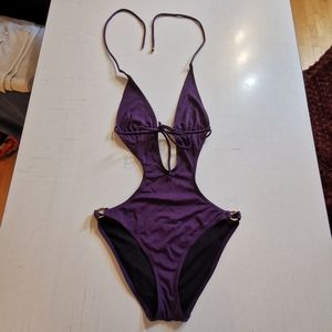 Victoria's Secret, S, One Piece Plunge Swimsuit